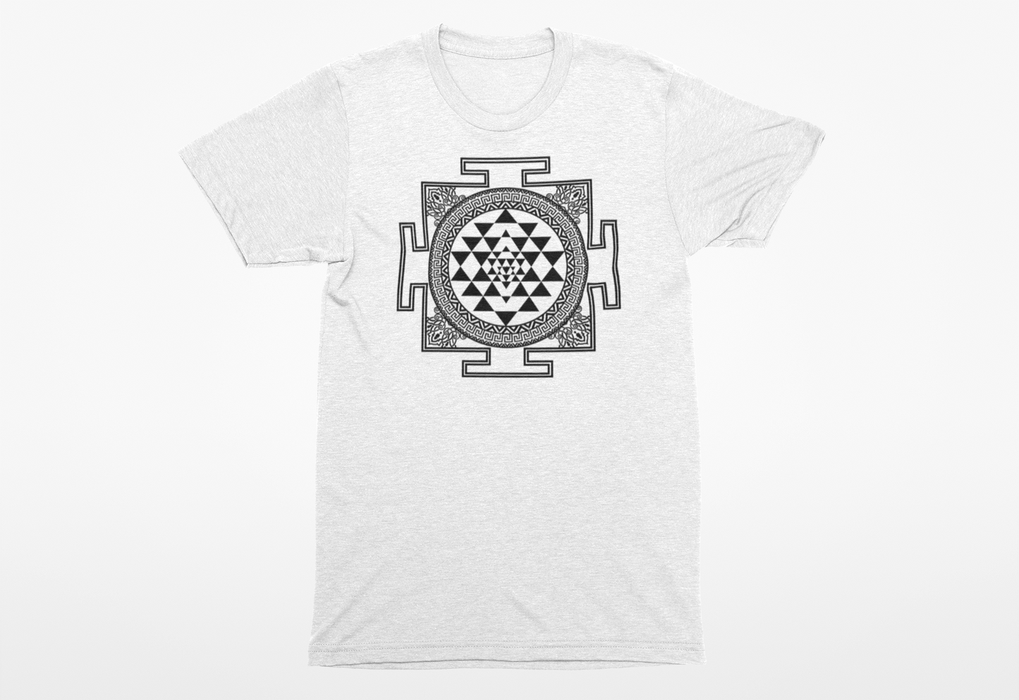 Black Sri Chakra Tee