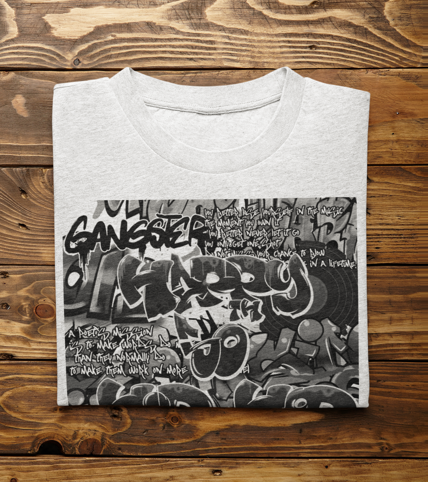 Hip - Hop 50th Anniversary V2 Monochrome