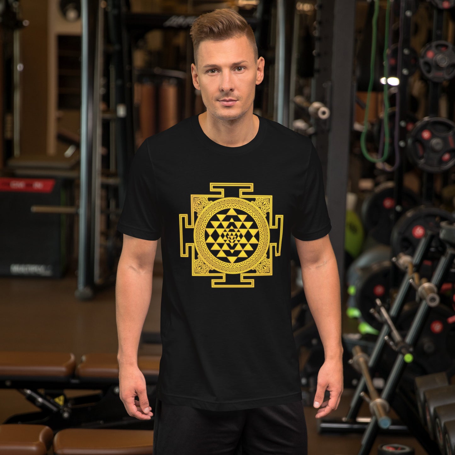 Gold Sri Chakra Tee