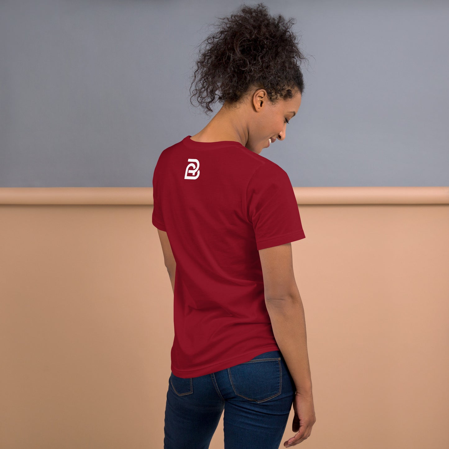 Love Tee with Paisley Block Lettering