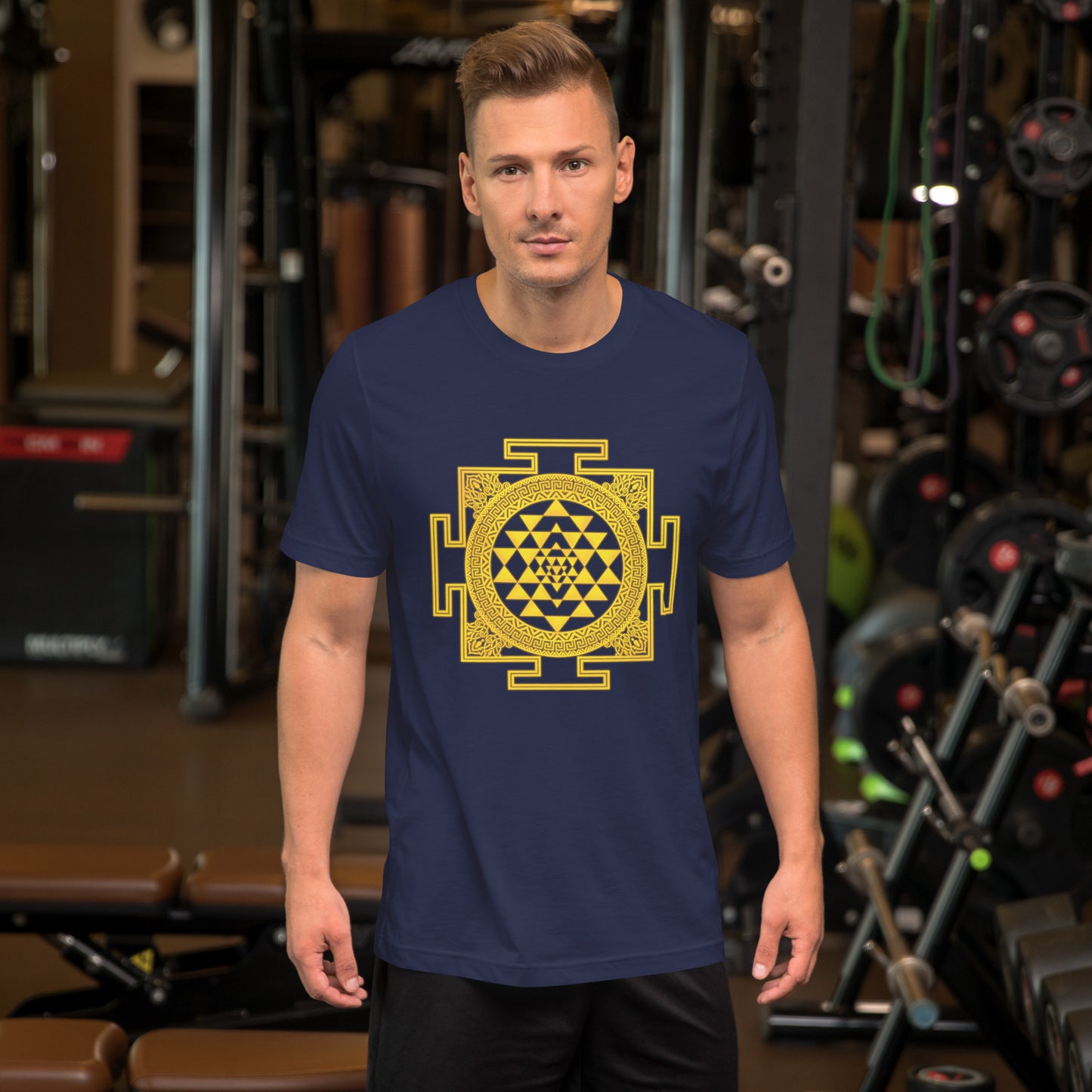 Gold Sri Chakra Tee