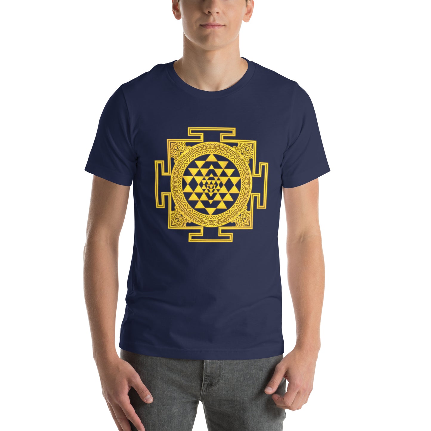 Gold Sri Chakra Tee