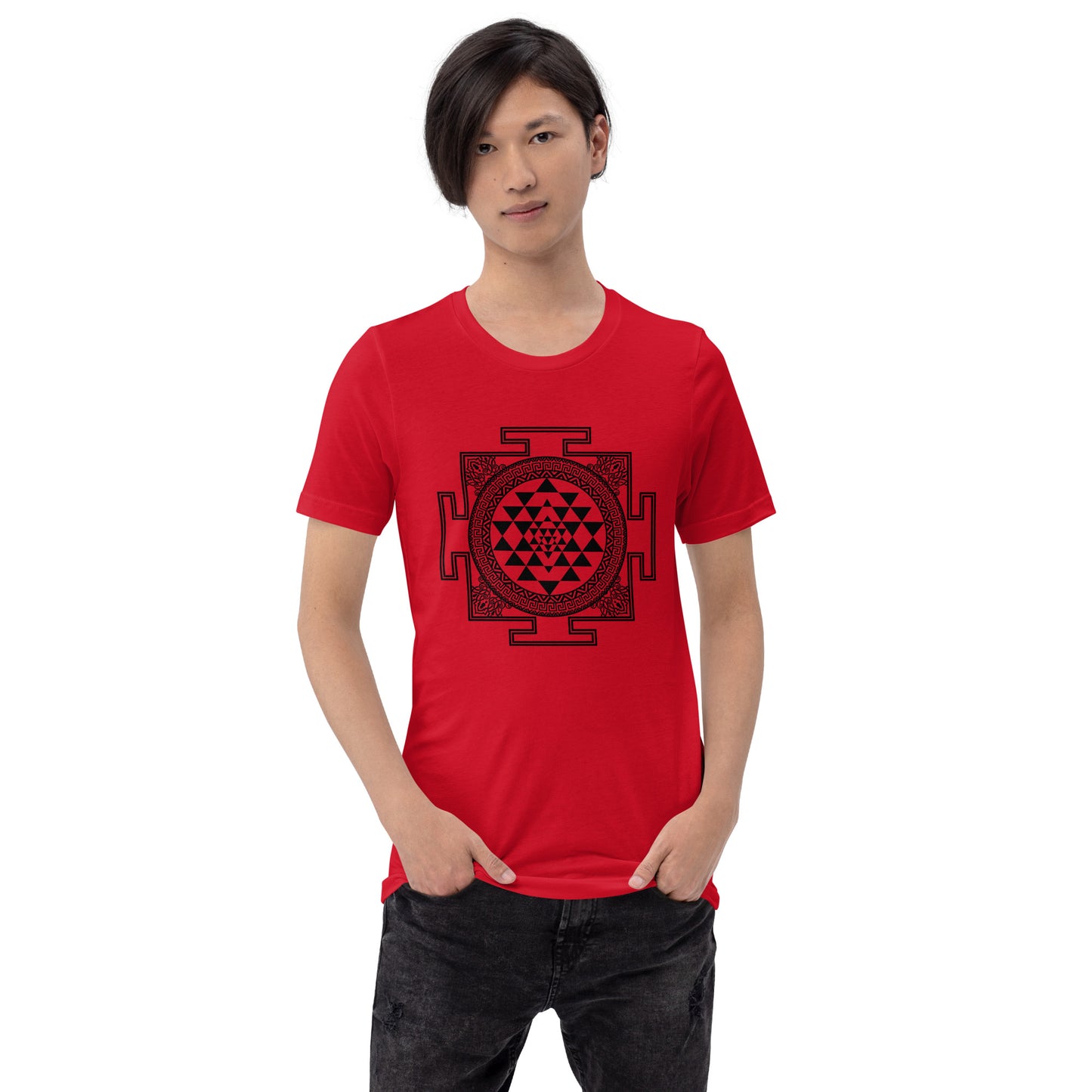 Black Sri Chakra Tee
