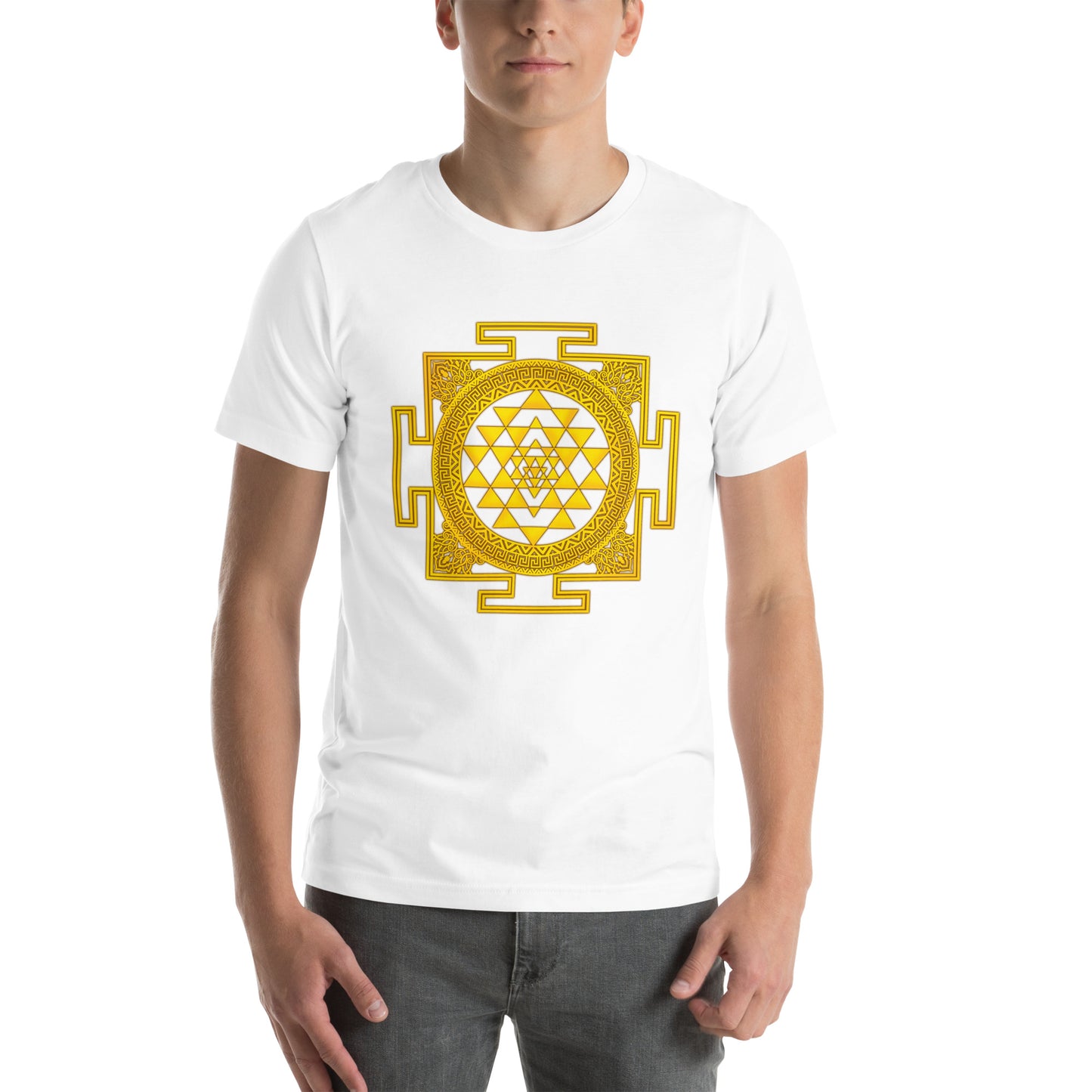 Gold Sri Chakra Tee