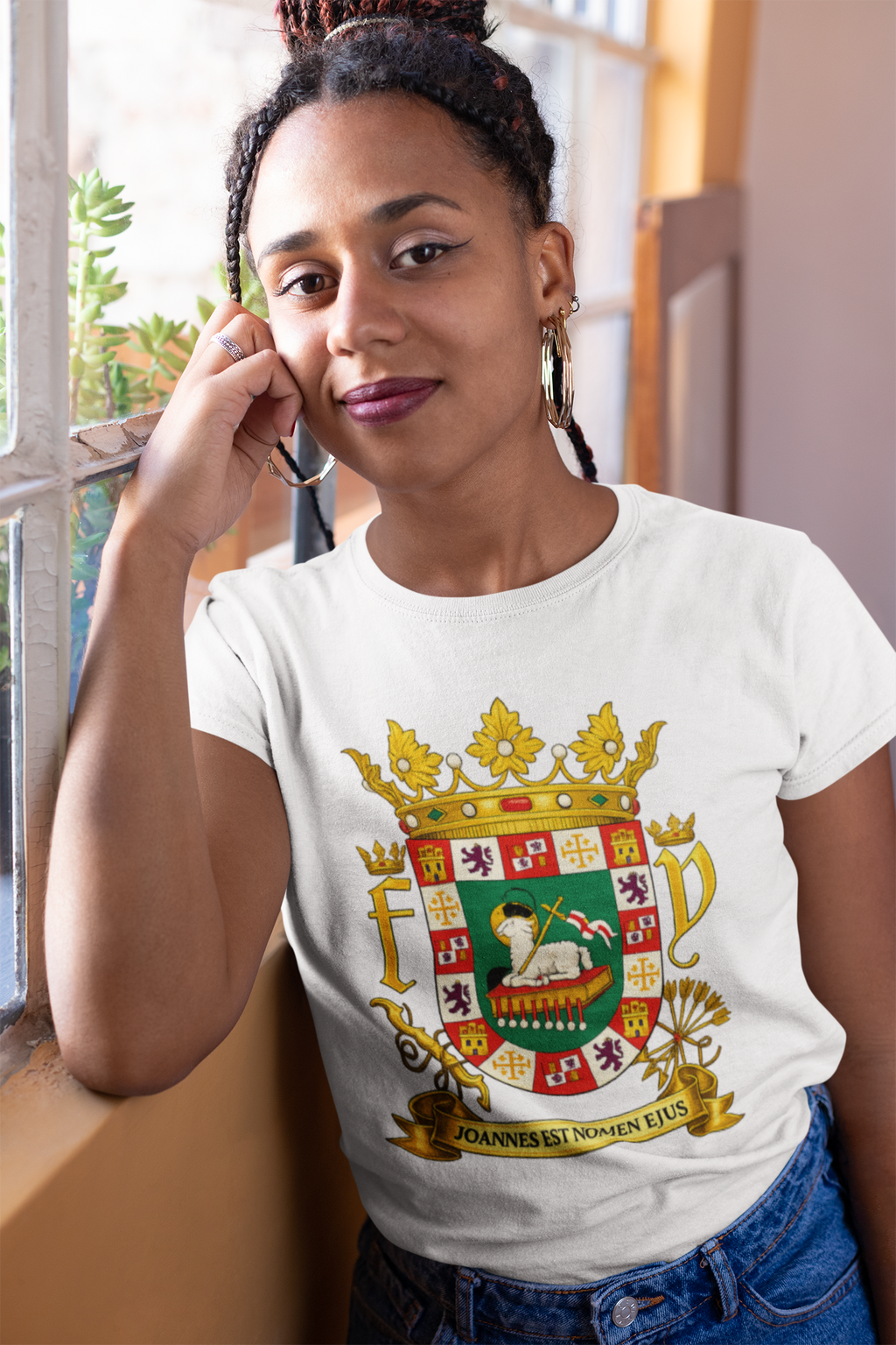 PUERTO RICAN COAT OF ARMS TEE