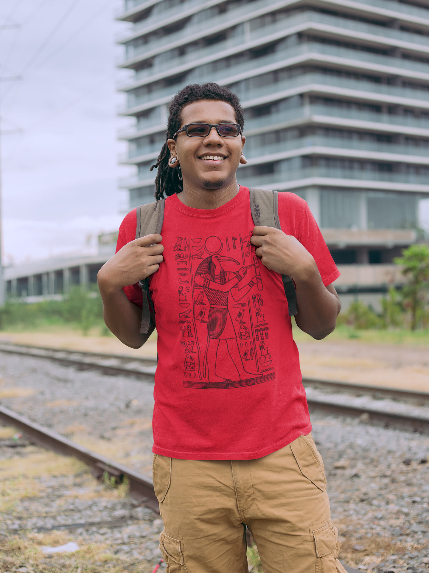 THOTH TEE - MONOCHROME