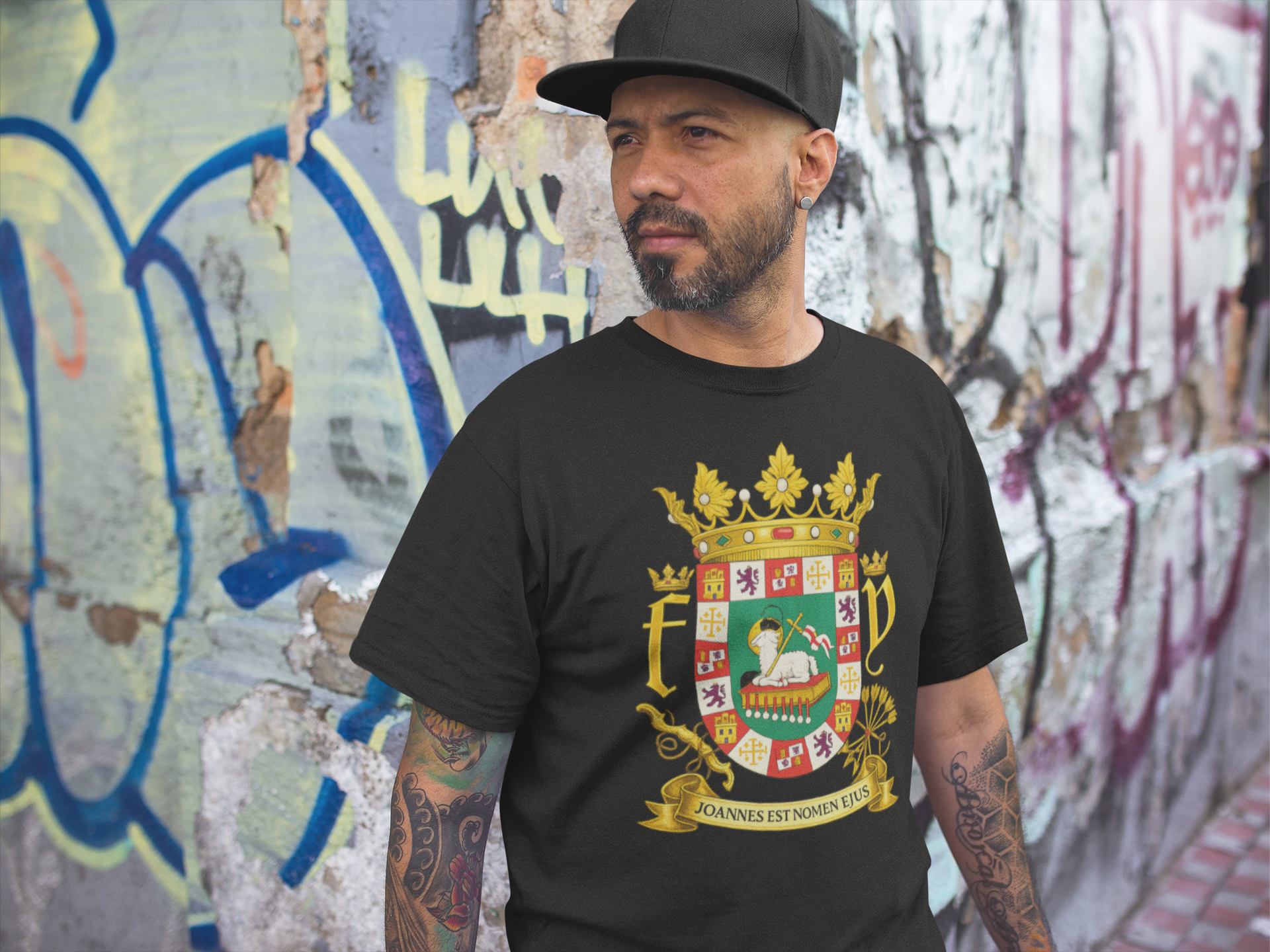 PUERTO RICAN COAT OF ARMS TEE
